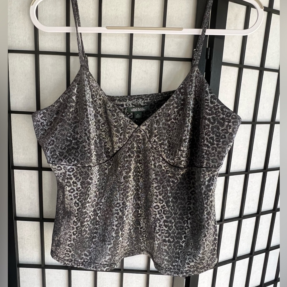 Sparkly Grey Tank